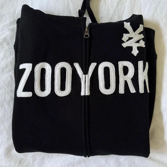 Zoo York Black Zip-Up Hoodie - Picture 2 of 8